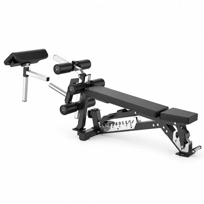 JXS-037C Adjustable Weight Bench with Optional Leg & Curl Attachments
