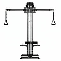 Cable Machine Home Gym, Wall Mounted Cable Machine with Dual Swivel Arms and 22 Adjustable Positions, All-In-One Cable Crossover Machine for Home Gym, Black — product view 4
