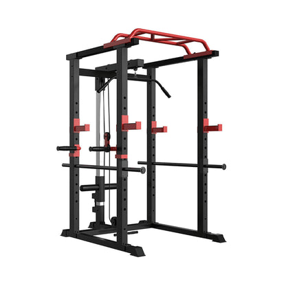 Heavy-Duty 1000LBS Professional Multi-Function Adjustable Power Cage Rack (SAK98149)