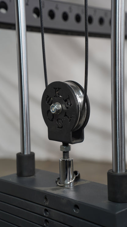 SKS-2 Half Rack Functional Trainer with Dual Weight Stacks
