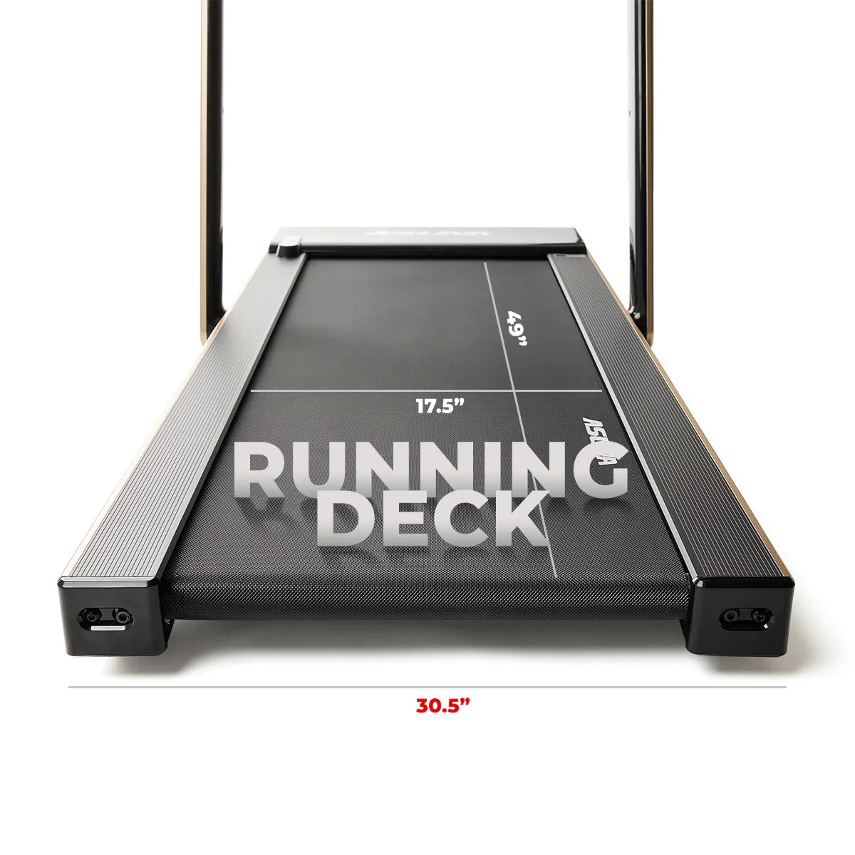 Space Saving Commercial Treadmill, Slim Motorized W/ Speakers — product view 6